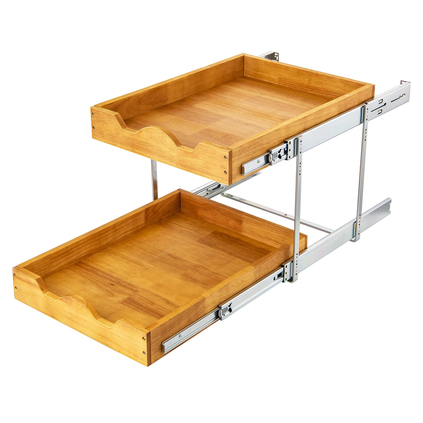 DINDON 2 Tier Pull Out Cabinet Organizer - 17
