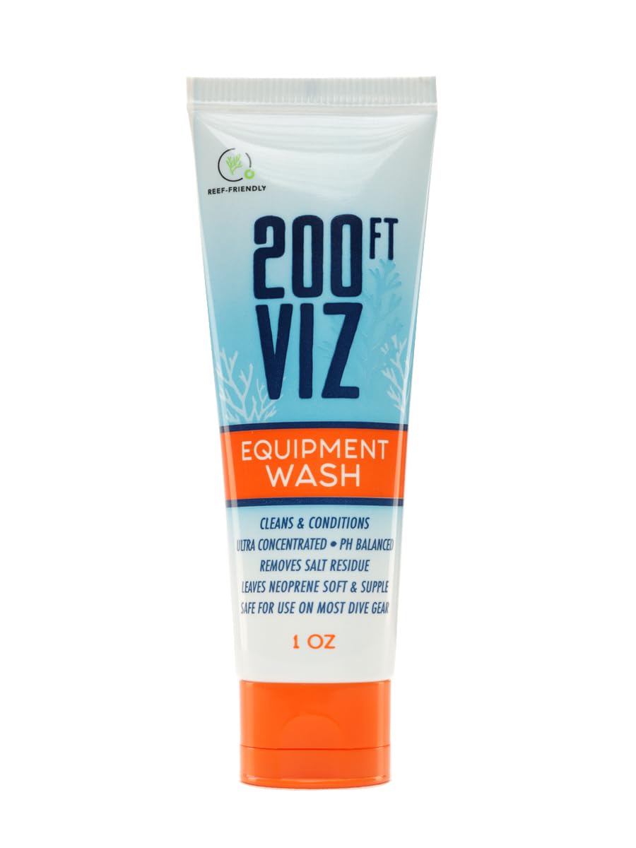 Scuba Diving Equipment Wash & Gear Cleaner | Professional Dive Essentials for Wetsuits, Masks & Fins | Perfect for Pre-Dive Prep & Post-Dive Maintenance
