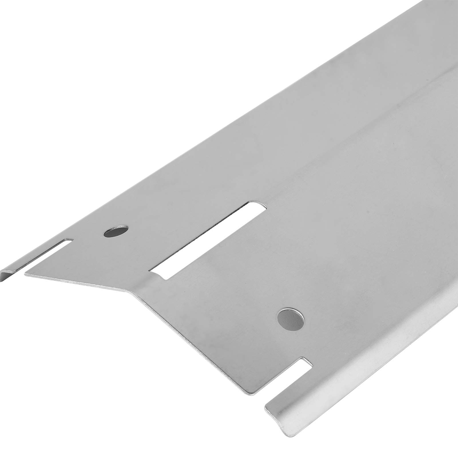 Yosoo Stainless Steel Retractable Heat Plate Shield for BBQ Gas Grill - Burner Cover Replacement, Durable Kitchen Accessory (Silver) | Perfect for Outdoor Cooking, Backyard Grilling & Camping Trips