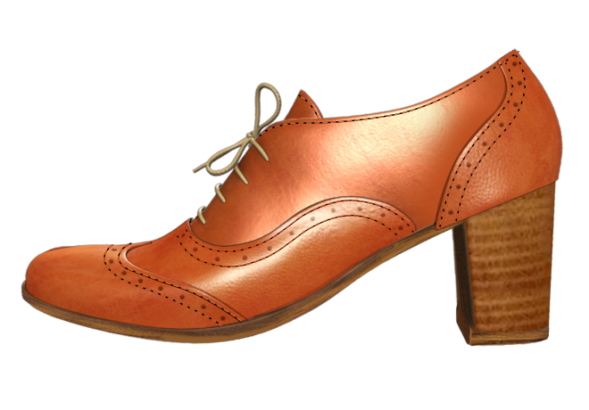 Holborn Block Heel Shoes - Comfortable Women's Chunky Heel Pumps for Work, Office & Special Occasions