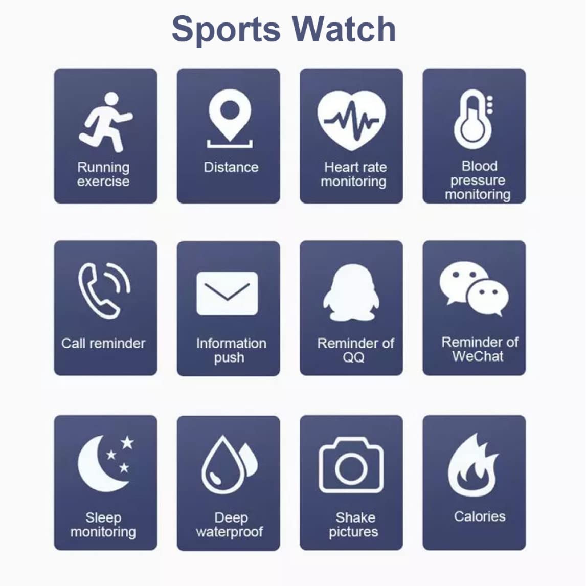 Smart Watch 116Plus - Wireless Fitness Tracker with Blood Pressure Monitor, Waterproof Activity Bracelet for Men & Women (Green) | Perfect for Running, Swimming & Daily Health Tracking