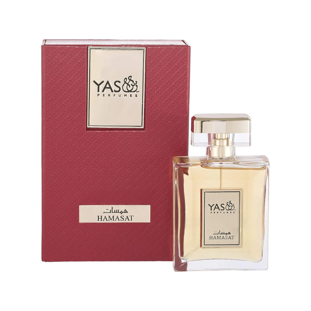 Hamasat Eau De Parfum 100ml for Women - Long Lasting Floral Fragrance | Perfect for Daily Wear, Office & Special Occasions