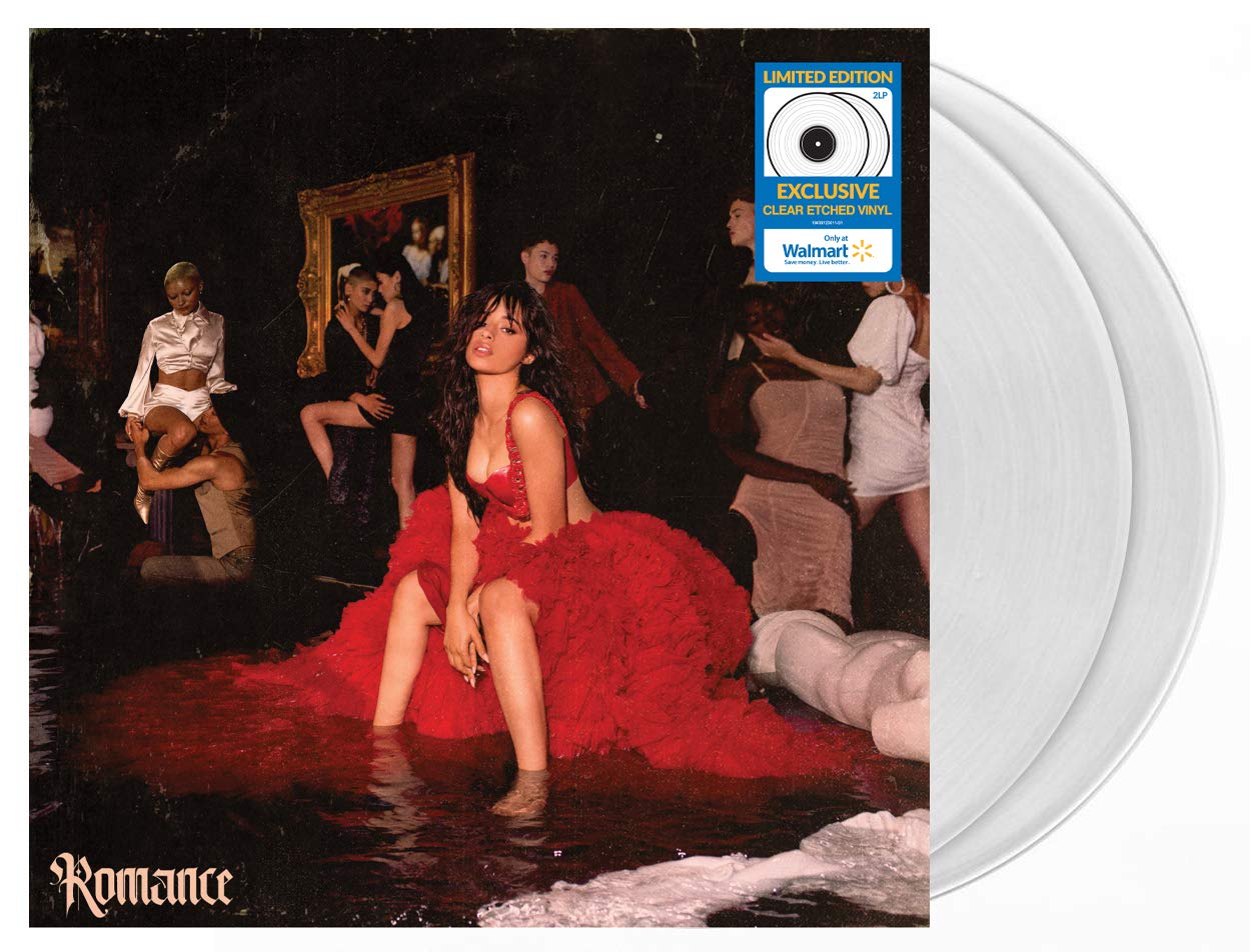 Camila Cabello - Romance Exclusive Clear & Etched 2X Vinyl LP | Limited Edition Record for Collectors & Music Lovers | Perfect for Home Listening & Gift Giving