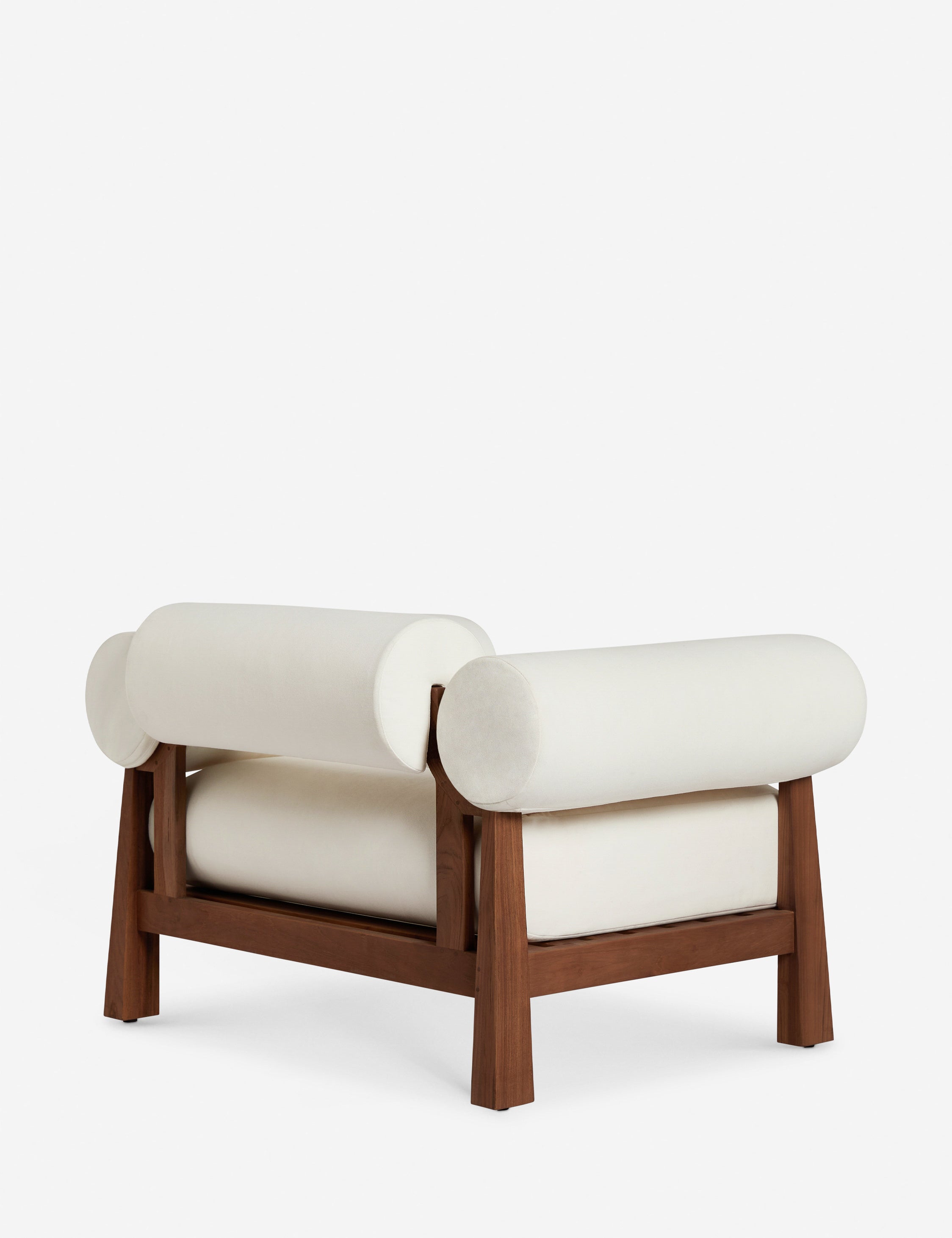 Bassano Outdoor Accent Chair - Waterproof Wicker Patio Lounge Chair with Cushion, Perfect for Garden, Poolside, and Backyard Relaxation