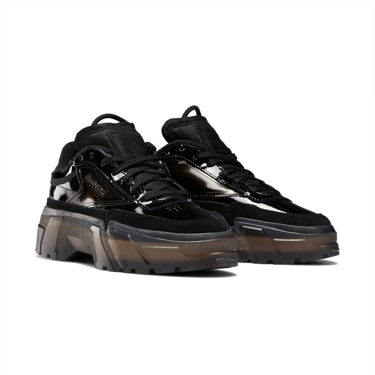 Cardi B Club C 'Core Black' Sneakers - Women's Fashion Shoes for Casual Wear & Street Style | Perfect for Parties, Concerts & Everyday Outfits