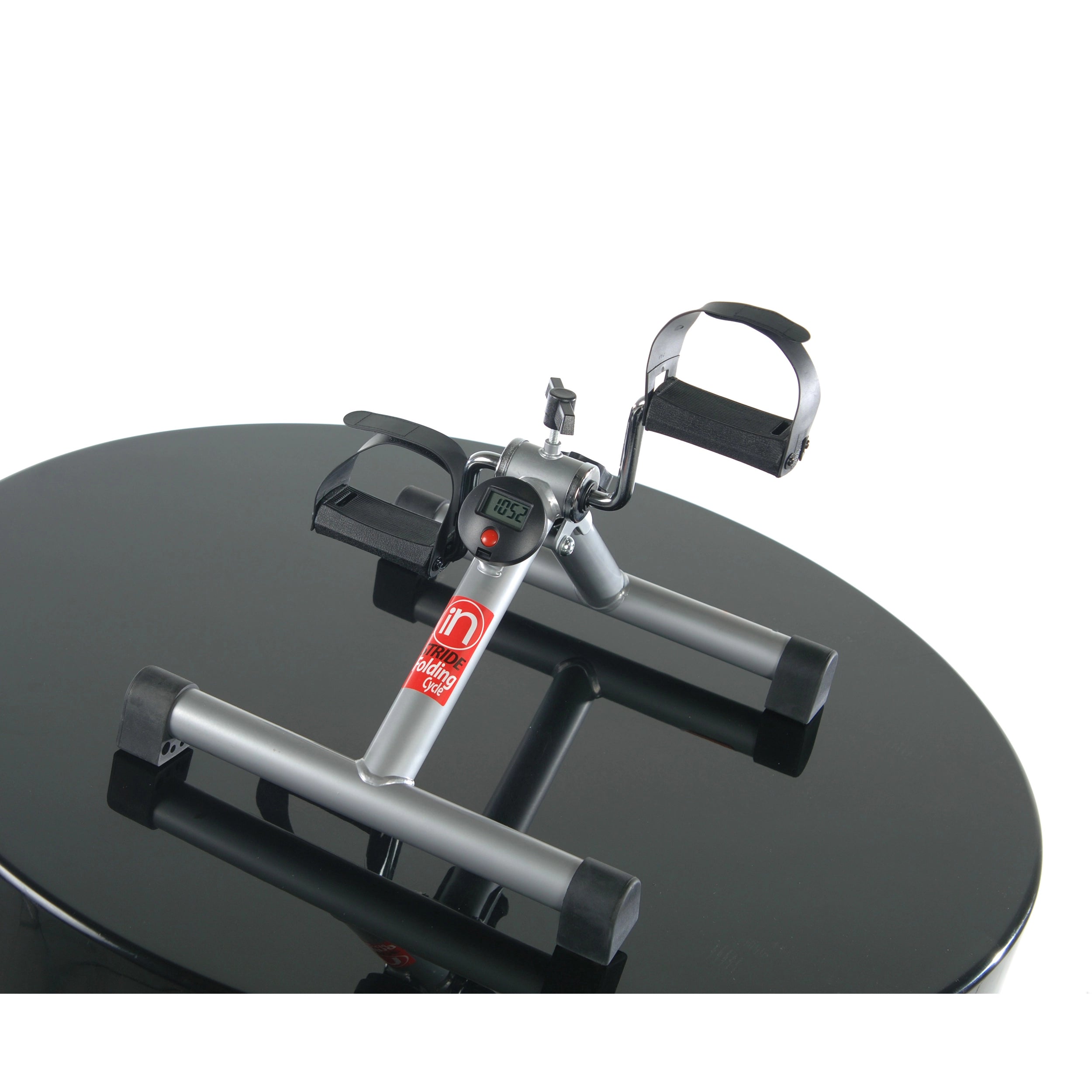Stamina InStride Folding Exercise Bike - Compact Home Workout Equipment for Cardio & Strength Training | Perfect for Small Spaces, Apartments & Home Gyms