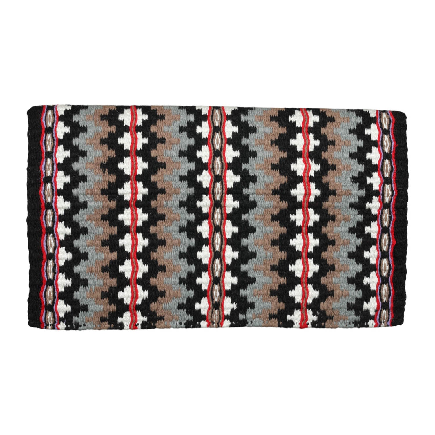 TuffRider Choctaw Double Weave Saddle Blanket - Heavy Duty Horse Riding Blanket for Western & English Equestrian - Perfect for Trail Riding, Shows & Stable Use
