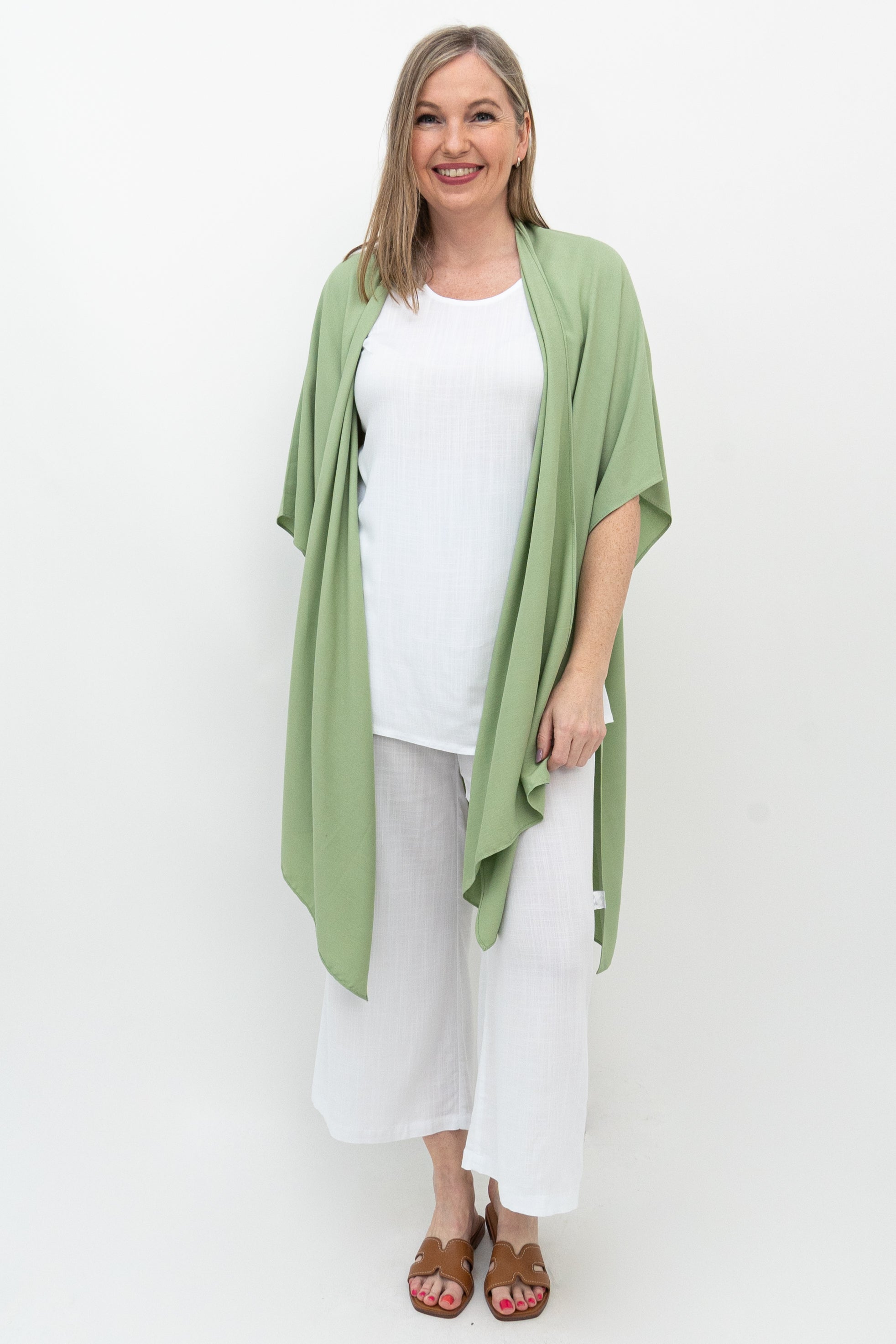 Darcy Sage Green One Size Women's Casual Dress - Perfect for Summer Outings, Beach Vacations, and Brunch Dates