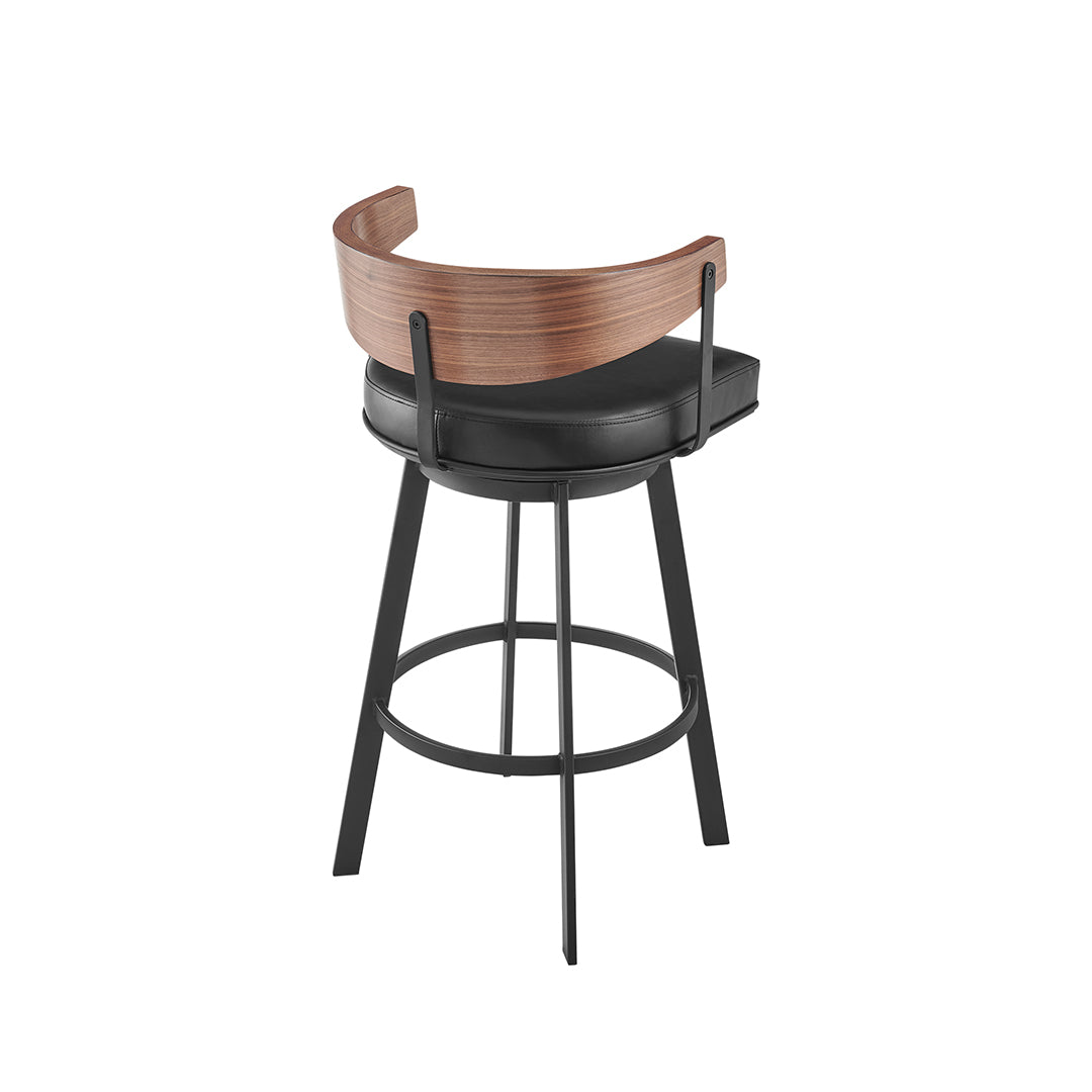 Elegant Lacy Swivel Stool - Modern Bar Stool with 360° Rotation for Kitchen, Living Room & Home Decor - Perfect for Breakfast Nook, Dining Room & Small Spaces