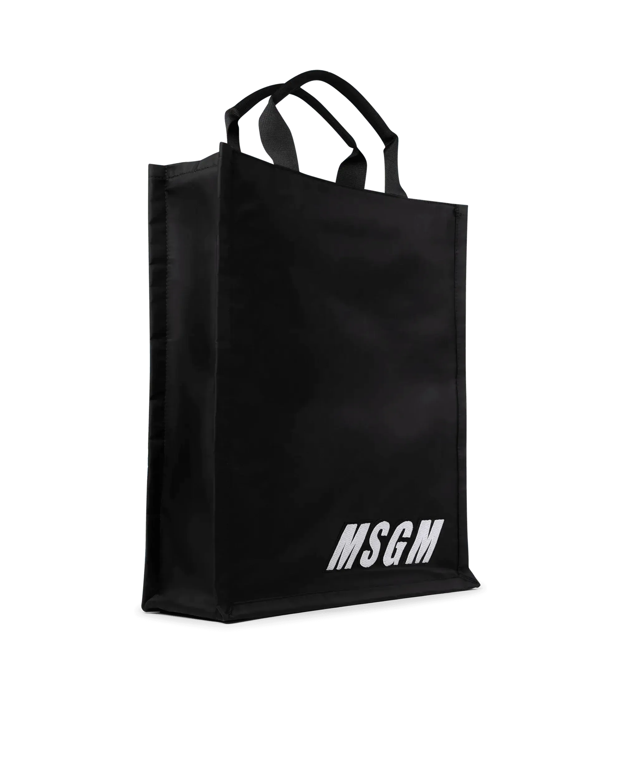 Stylish Large Embroidered Logo Tote Bag for Women - Fashionable Canvas Shoulder Bag - Perfect for Work, Travel & Shopping