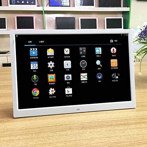 17-inch HD LED Digital Photo Frame with WiFi - 1440×900 Resolution, Clock & Calendar - Perfect for Home Decor, Office Display & Gift Giving