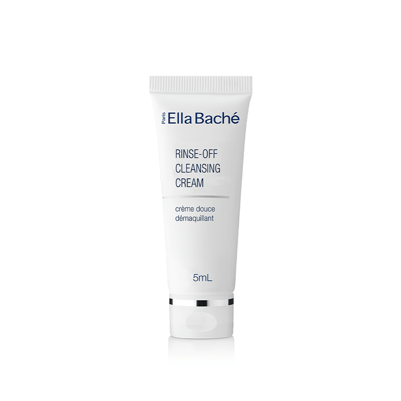 Rinse Off Cleansing Cream 5mL - Gentle Facial Cleanser for All Skin Types | Perfect for Daily Skincare Routine & Travel