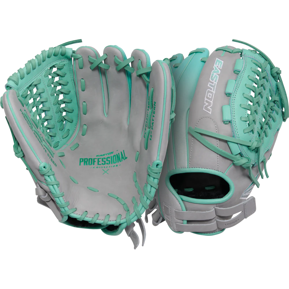 Easton Professional Collection Color 2.0 Splash Infield Fastpitch Glove - 12 Inch for Women & Youth Softball Players - Perfect for Infield Defense & Practice Sessions