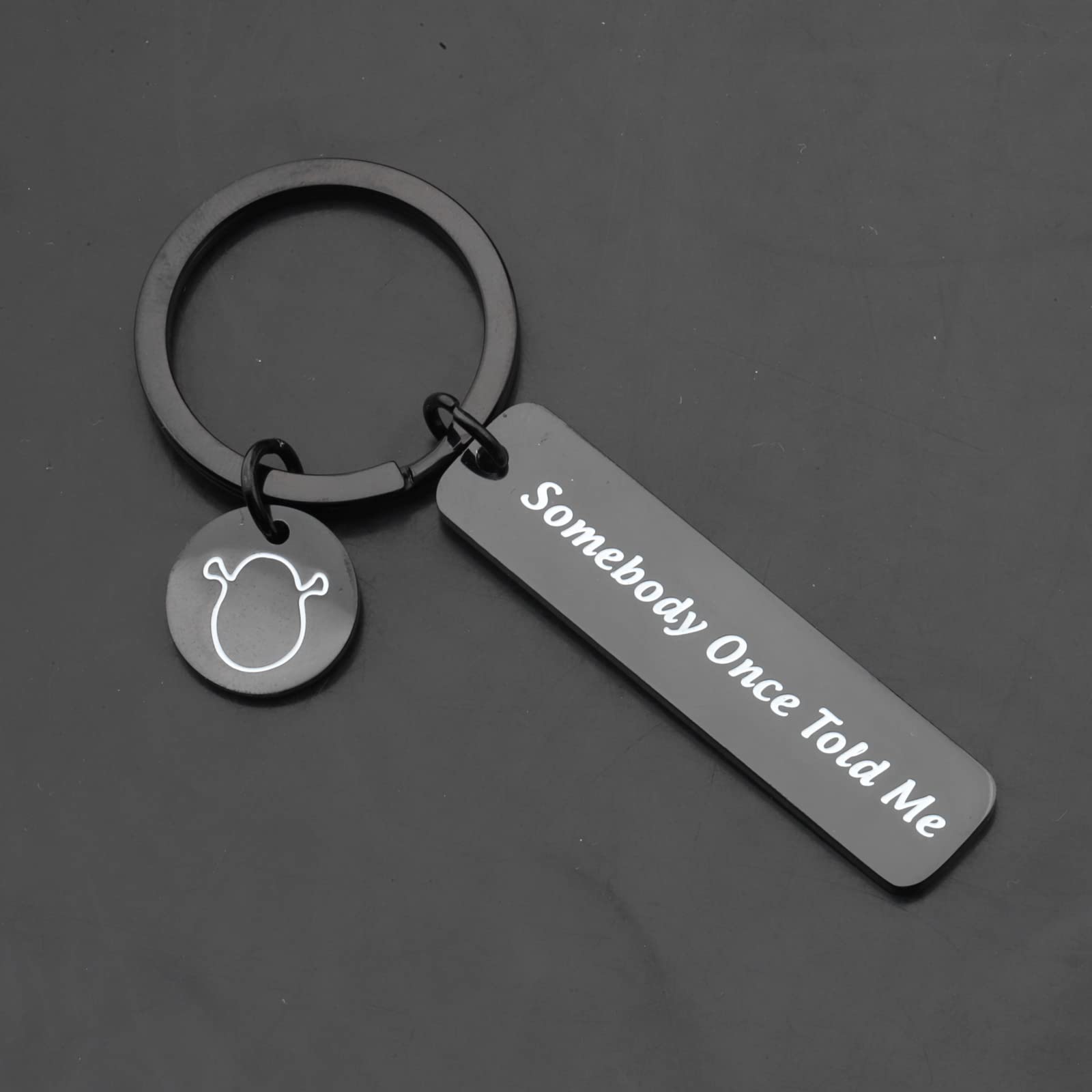FAADBUK Cartoon Keychain - Funny Shrek Inspired Gift for Cartoon Fans | Perfect for Keychains, Backpacks, and Gifts