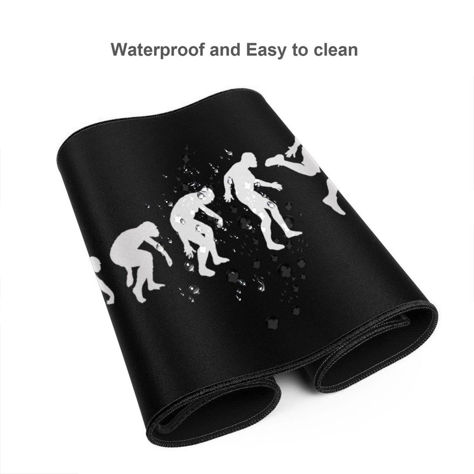Basketball Mouse Pad - Non-Slip Rubber Extended Gaming Mousepad for Sports & Office Use - Perfect for Basketball Fans, Gamers & Work Desks