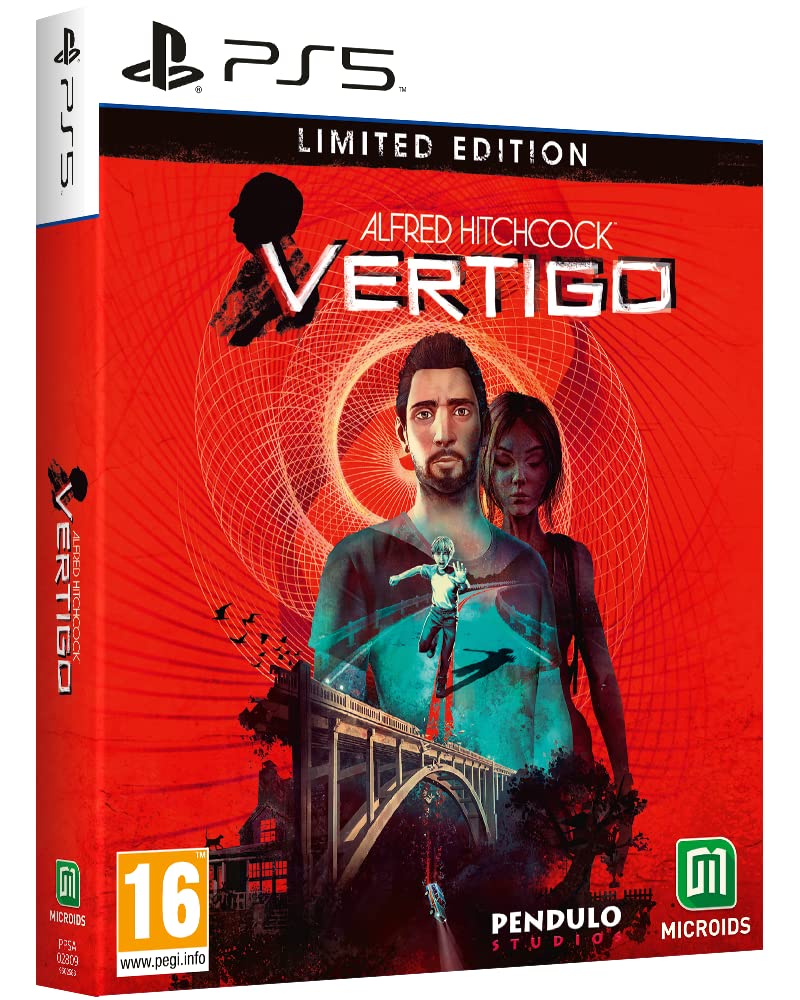 Limited Edition ALFRED HITCHCOCK - VERTIGO PS5 Game | Collector's Item for Horror & Thriller Fans | Perfect for Movie Buffs & PlayStation 5 Enthusiasts