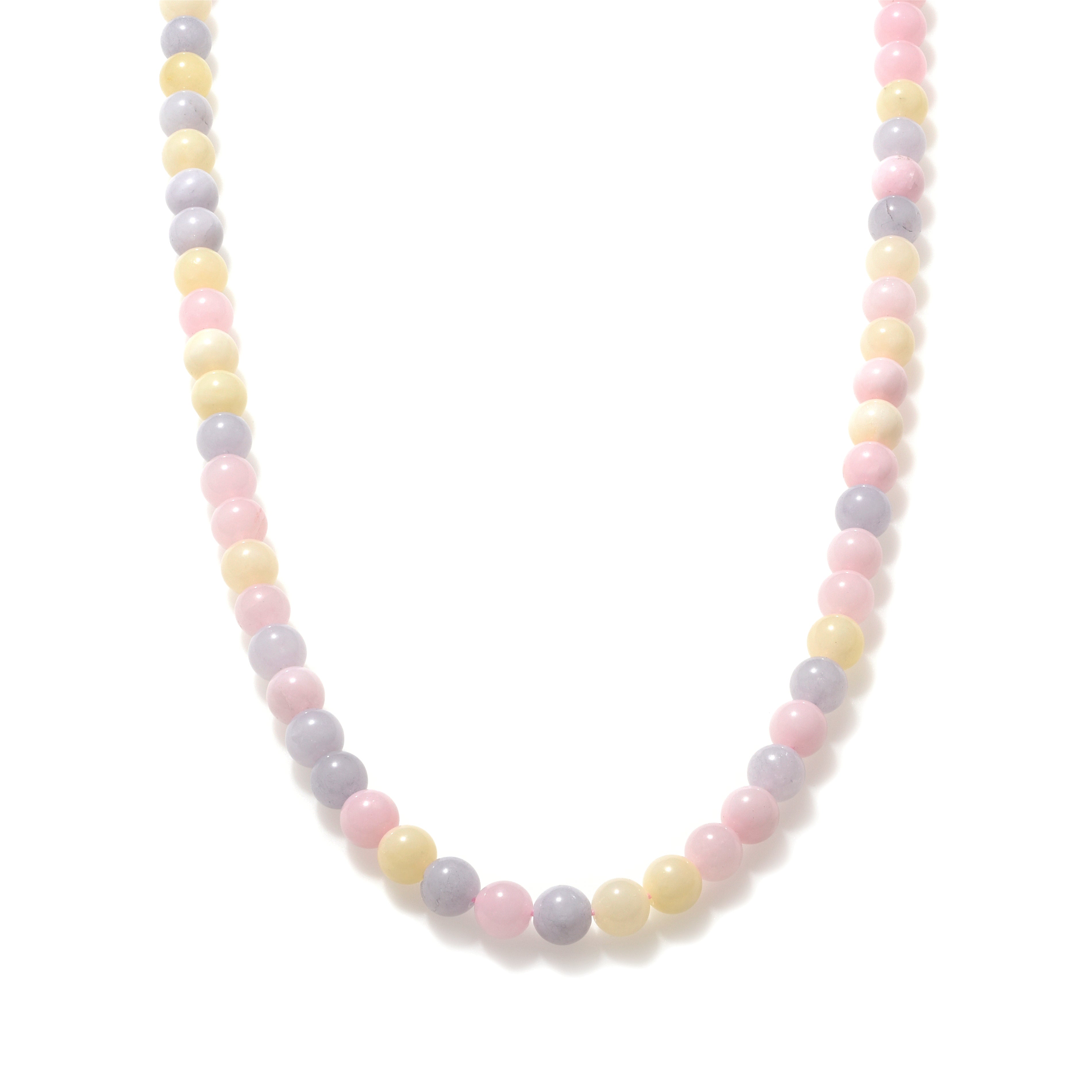 Morganite Beaded Necklace for Women - Elegant Pink Gemstone Jewelry Gift for Birthday, Anniversary & Valentine's Day | Perfect for Weddings, Parties & Special Occasions