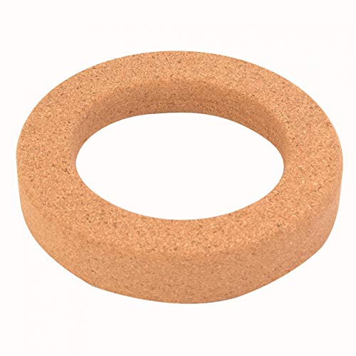 Heat-Resistant Cork Ring Holder - 140mm Outer Diameter for Lab Use & Kitchen Insulation | Perfect for Test Tubes, Hot Dishes & Scientific Experiments