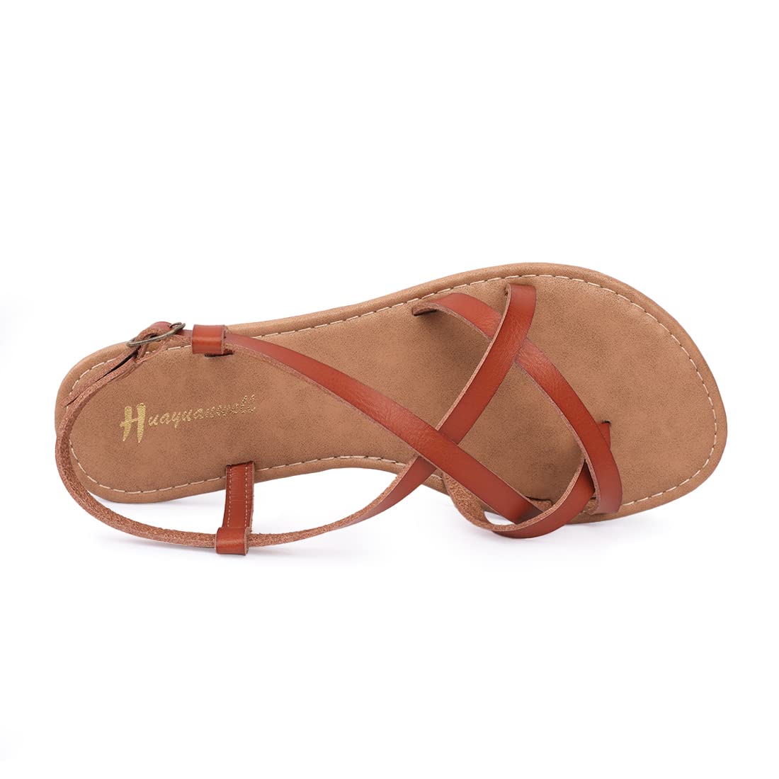 Women's Gladiator Flat Sandals - Fisherman Strappy Sandals with Ankle Strap | Comfortable Summer Beach Walking Shoes for Women | Perfect for Vacation, Outdoors & Casual Wear