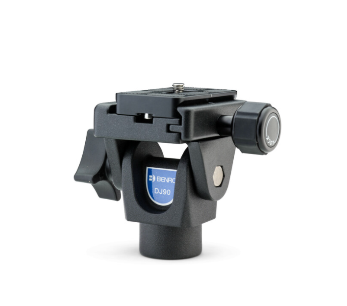 Benro Professional Monopod Head - 360° Rotating Ball Head with Quick Release Plate for DSLR Cameras - Perfect for Travel, Sports, and Wildlife Photography