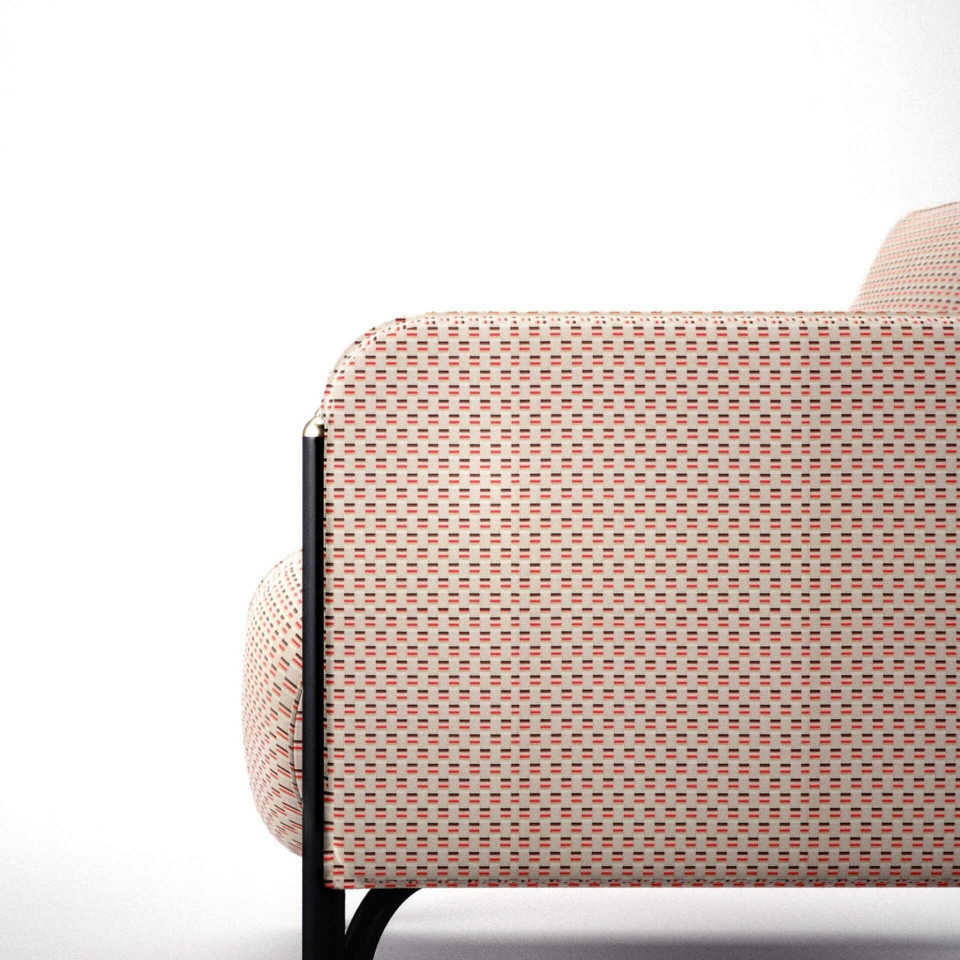 GTV Jannis Three-Seat Sofa - Modern Living Room Furniture for Comfortable Home & Office Use