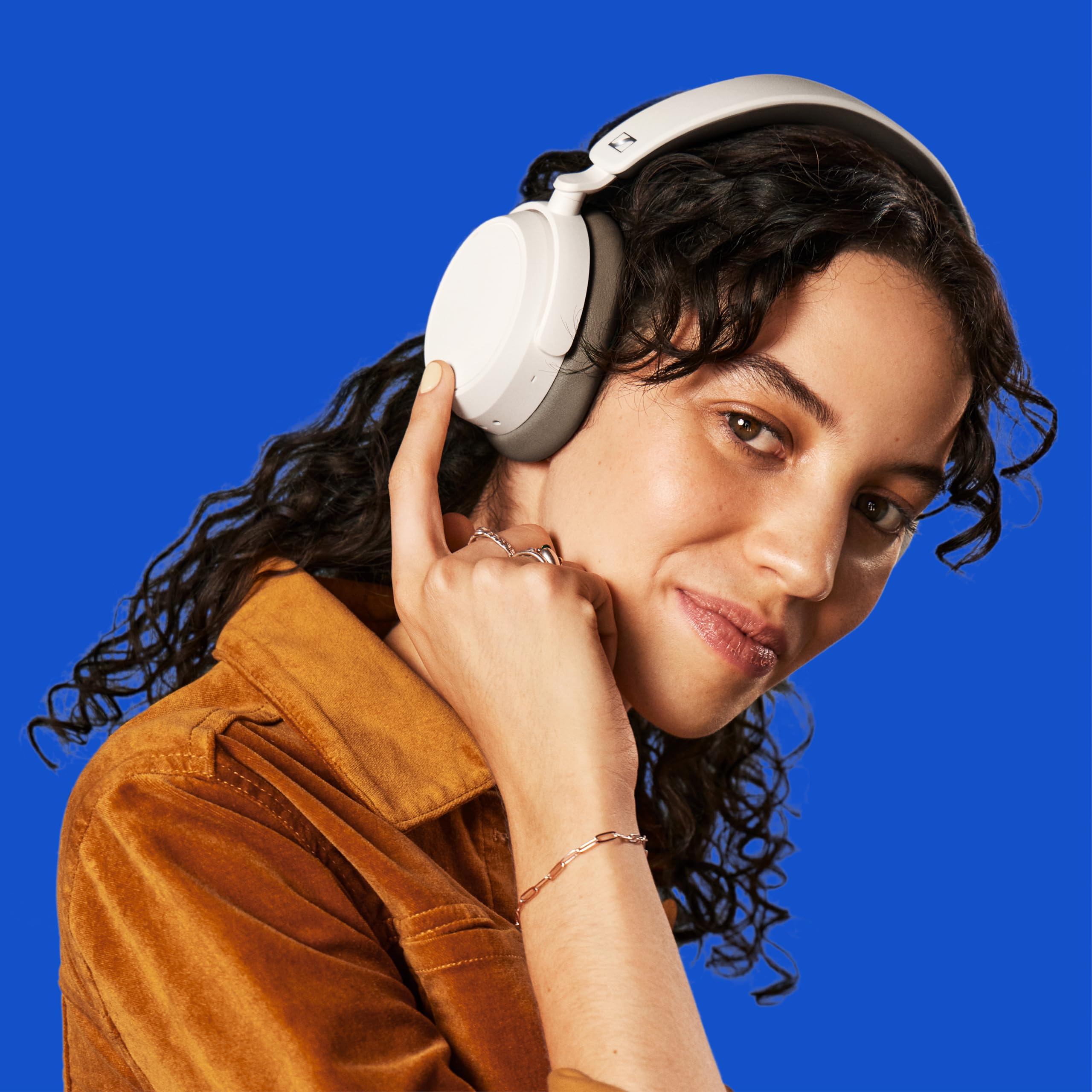 Sennheiser ACCENTUM Plus Wireless Bluetooth Headphones with Hybrid ANC - 50H Battery Life, Quick Charge, Hi-Res Audio (White) | Perfect for Travel, Workouts & Noise Cancellation in Office