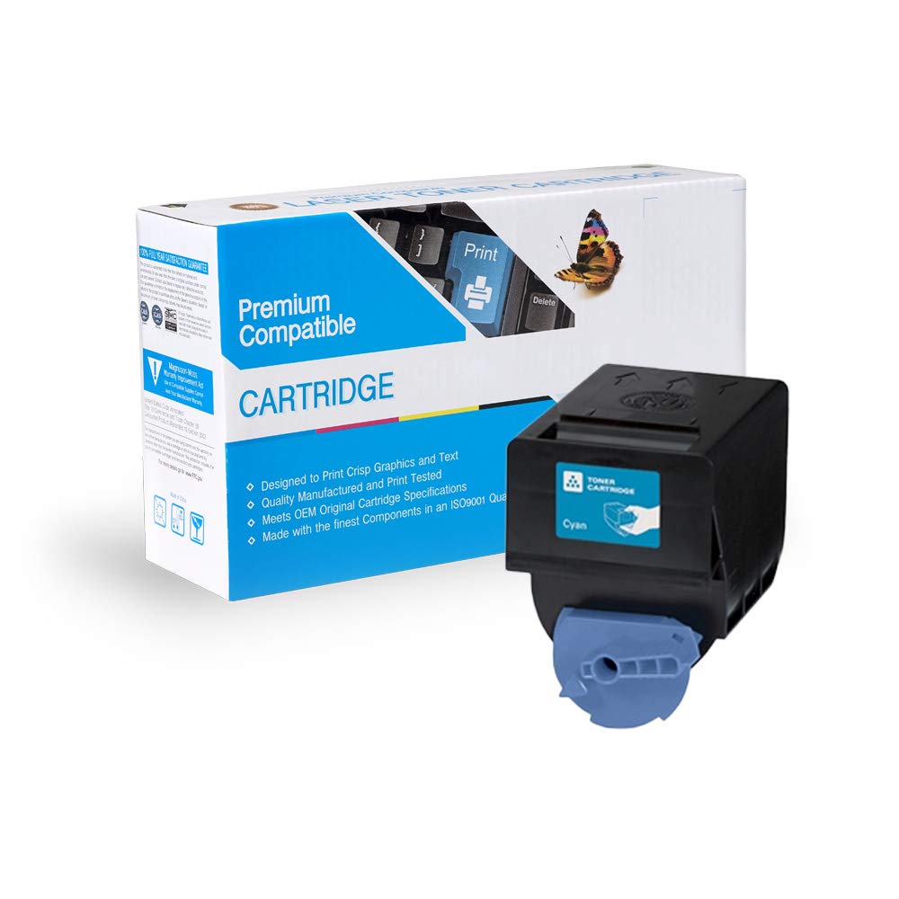 Canon GPR23 0453B003AA Compatible Cyan Toner Cartridge - High-Quality Replacement for Laser Printers | Perfect for Office & Home Printing