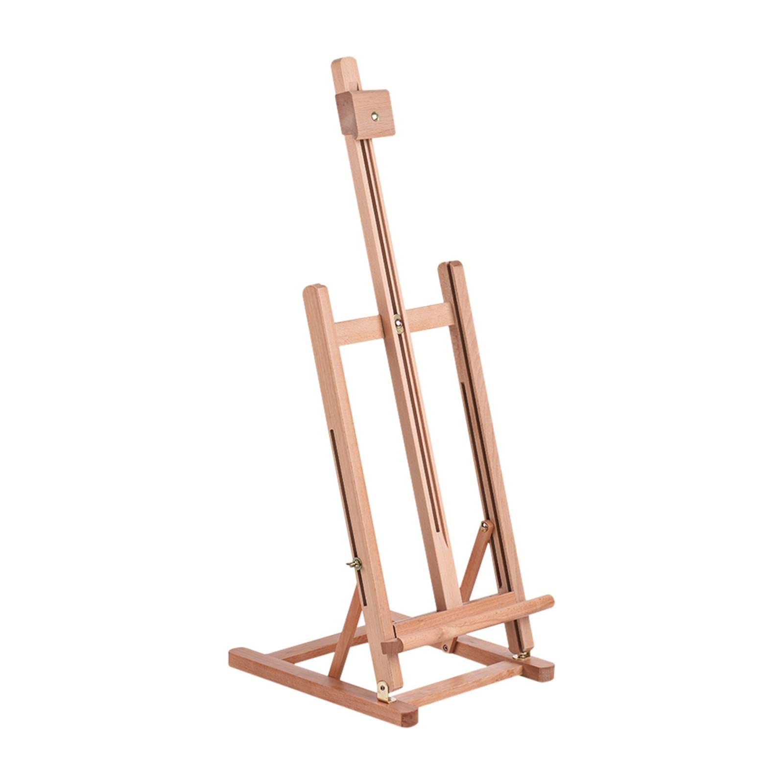 Adjustable Wooden H-Frame Tabletop Easel - Professional Art Easel for Painting & Drawing | Perfect for Artists, Students & Classroom Use | Portable & Sturdy Art Supply for Studio, Home & School Projects