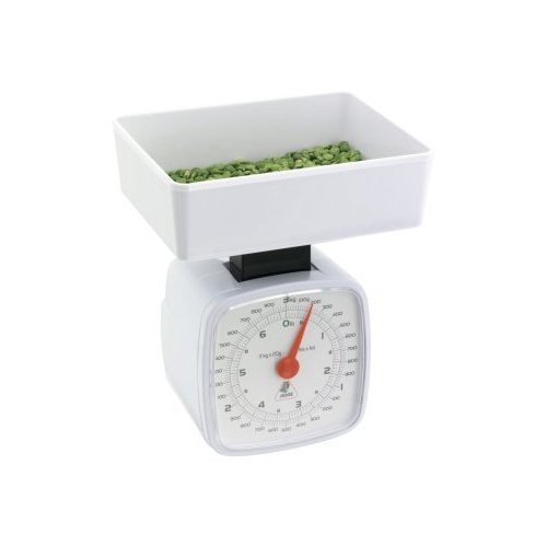Judge Kitchen J401 Digital Food Scale - 3kg/6.6lb Capacity, Precise Weighing with Tare Function, Dishwasher Safe White Kitchen Scale for Baking, Cooking & Meal Prep - 2 Year Warranty