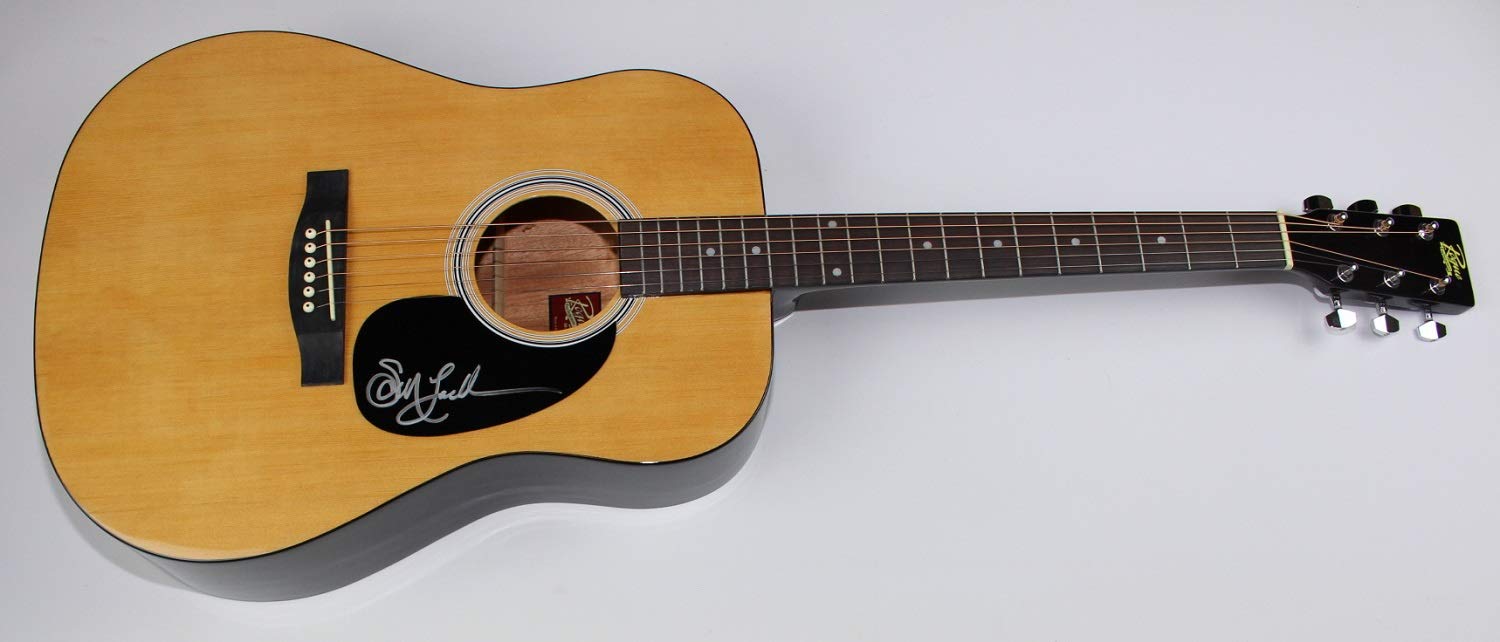 Sarah McLachlan Autographed Full-Size Acoustic Guitar - Hand Signed Natural Wood Beauty - Perfect for Collectors & Music Lovers - Home Decor, Studio Display & Unique Gift Idea