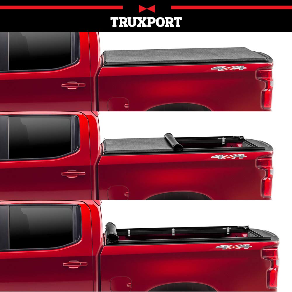 TruXedo TruXport Soft Roll Up Truck Bed Tonneau Cover for 1997-2004 Dodge Dakota 6'6