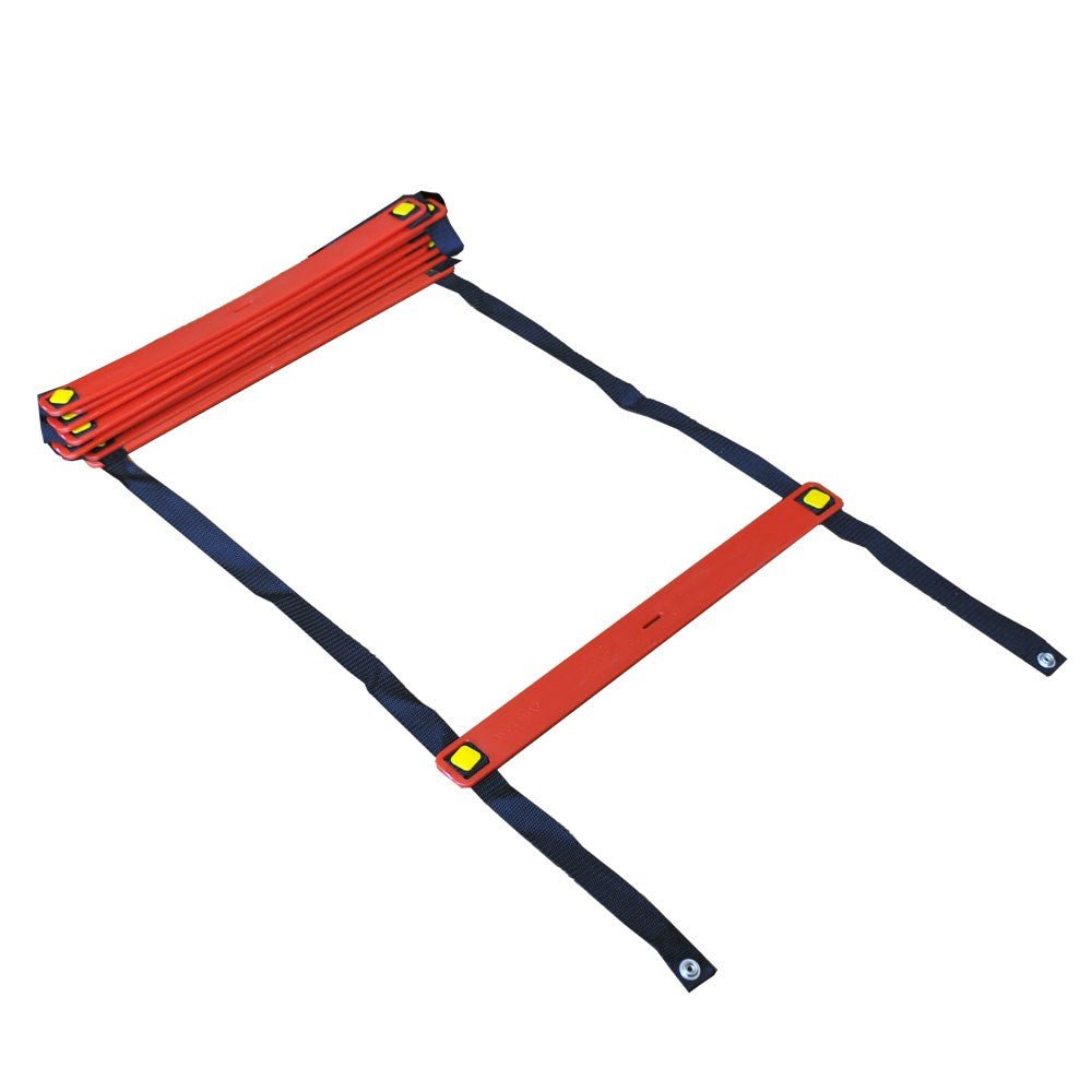 XLR8 Flat Footspeed Agility Ladder 4m (13ft) - Speed Training Equipment for Soccer, Football, Basketball & Fitness - Improve Footwork & Quickness for Athletes