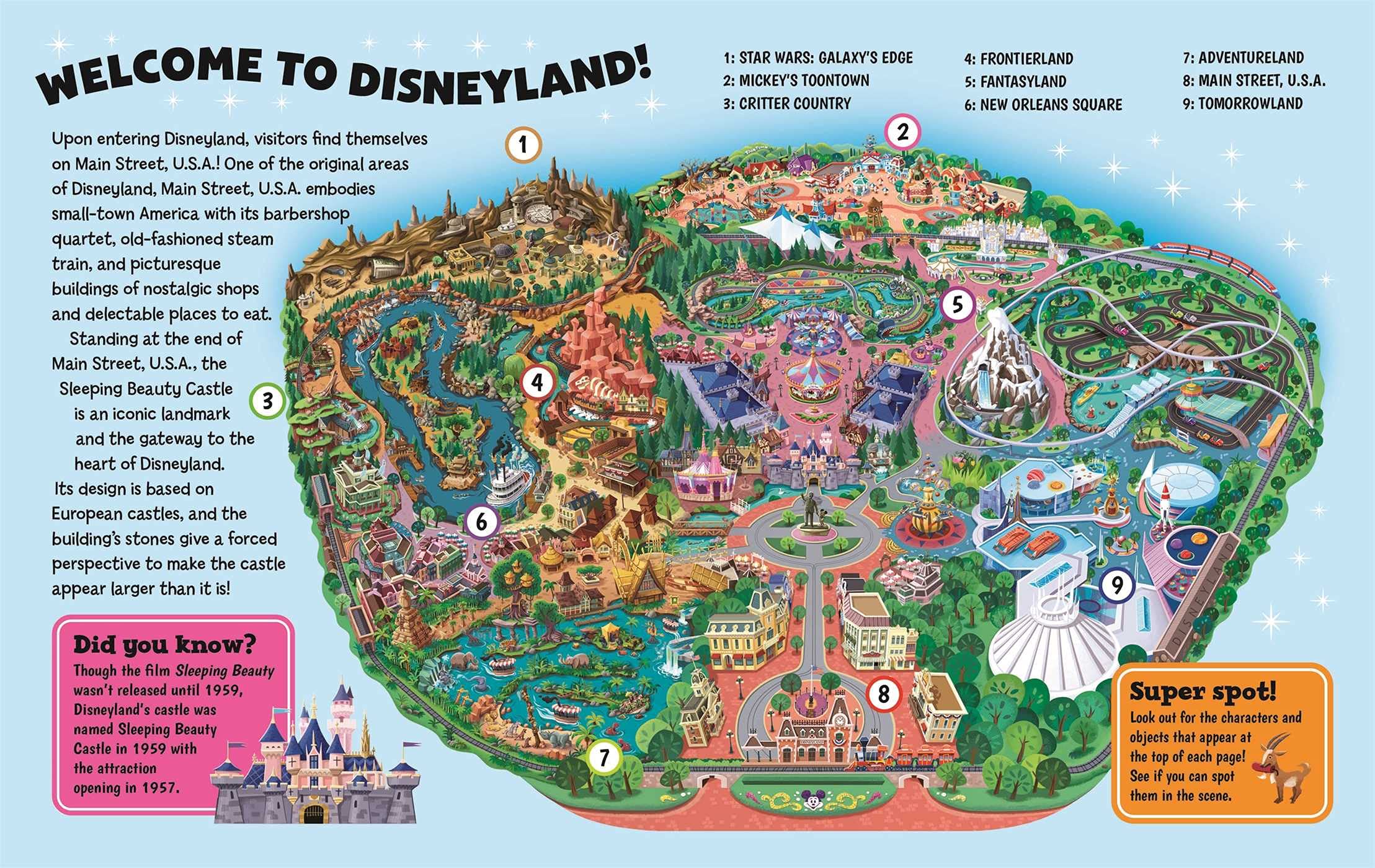 DIY Disneyland Park 3D Model Kit - Build Your Own Miniature Theme Park | Perfect for Disney Fans, Collectors & Home Decor