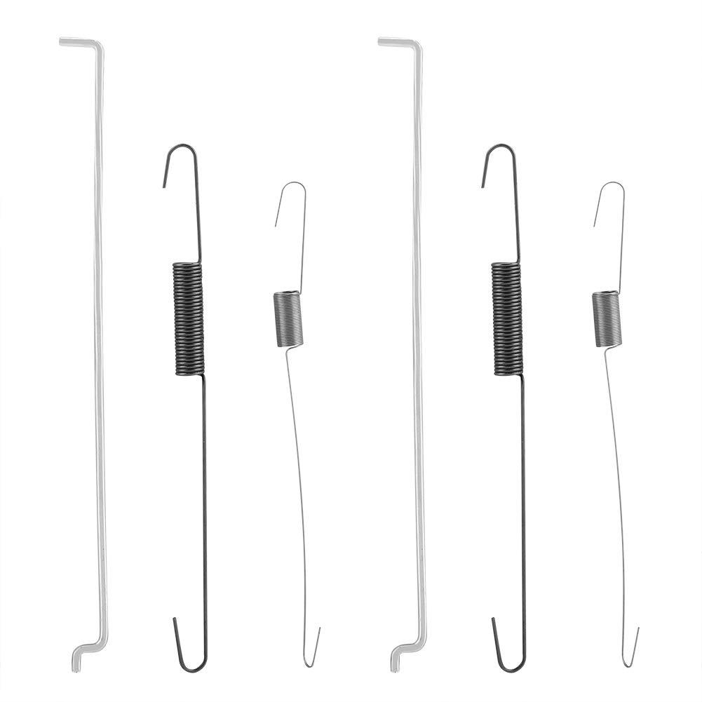 6 Pcs Throttle Return Spring Governor Link Rod Set - Carburetor Spring Assortment for Small Engine Speed Control - Compatible with Lawn Mowers, Generators & Power Equipment