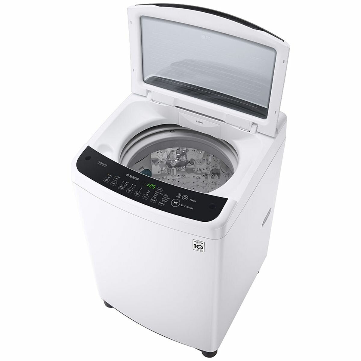 LG WTG7520 7.5kg Top Load Washing Machine with Smart Inverter Technology - Energy Efficient Laundry Solution for Small Homes & Apartments