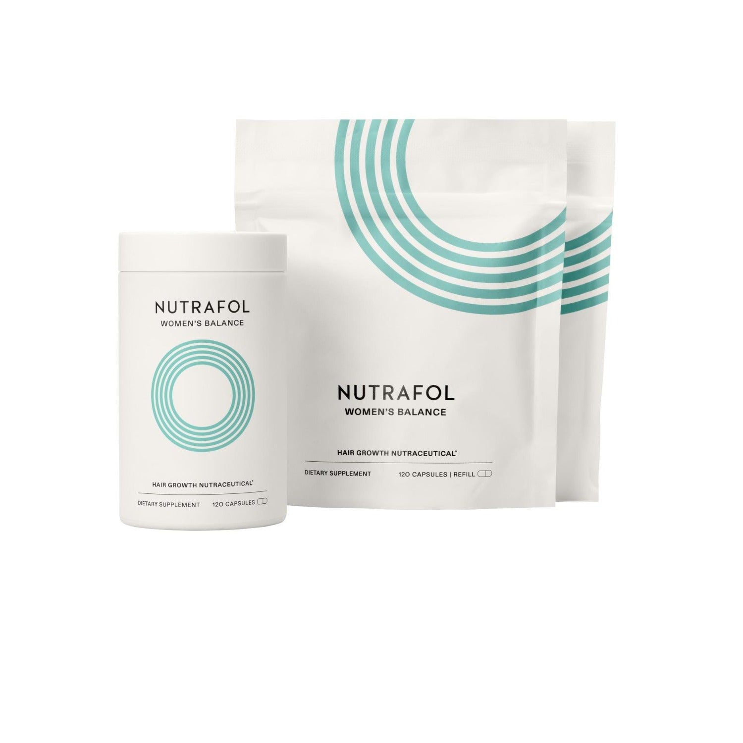 Nutrafol Women's Hair Growth Supplement - 3 Month Supply for Thicker, Healthier Hair | Supports Hormonal Balance & Scalp Health | Perfect for Postpartum, Menopause & Stress-Related Hair Loss