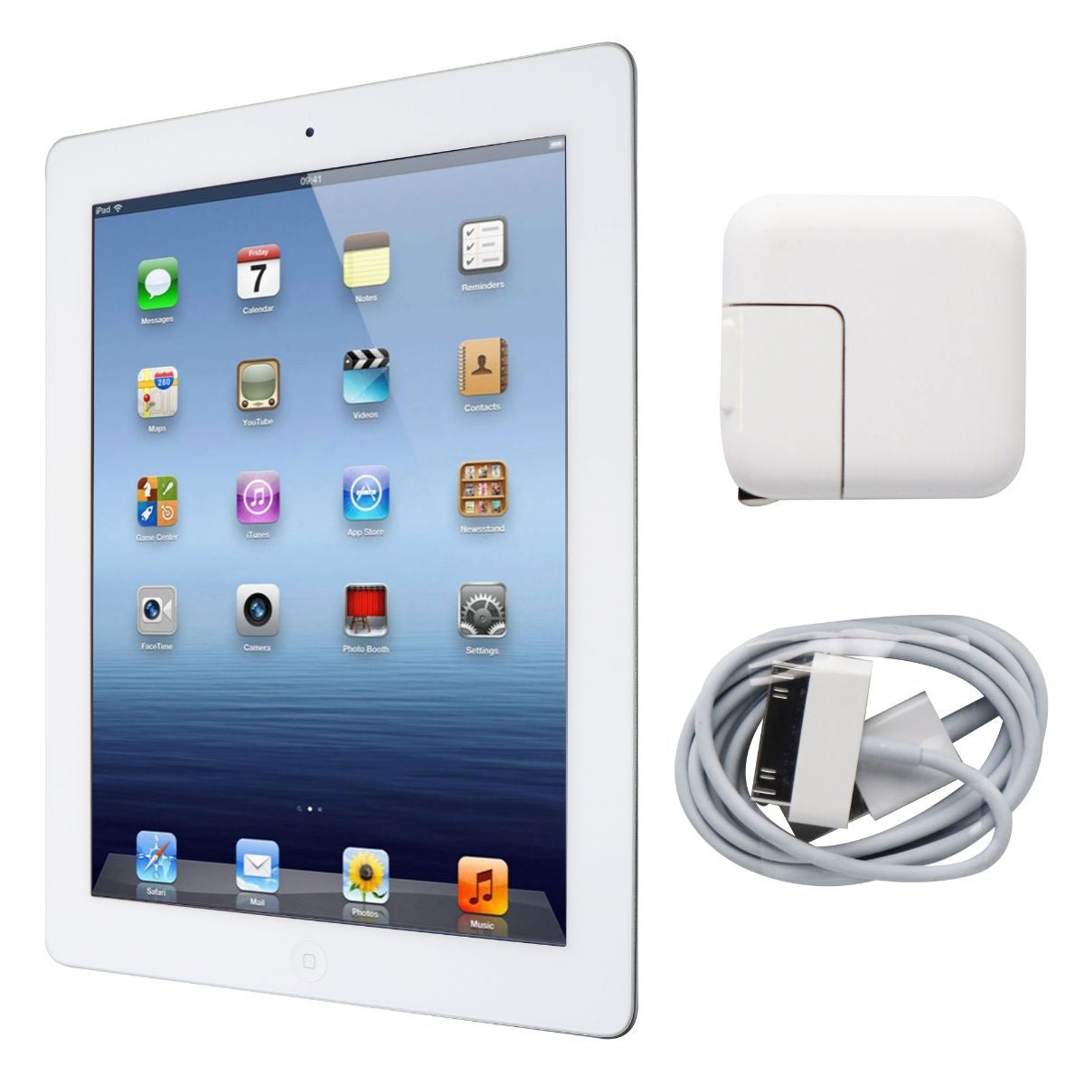Apple iPad 9.7 inch (3rd Gen) Wi-Fi Tablet 64GB - White | A1416 Model | Perfect for Work, School & Entertainment