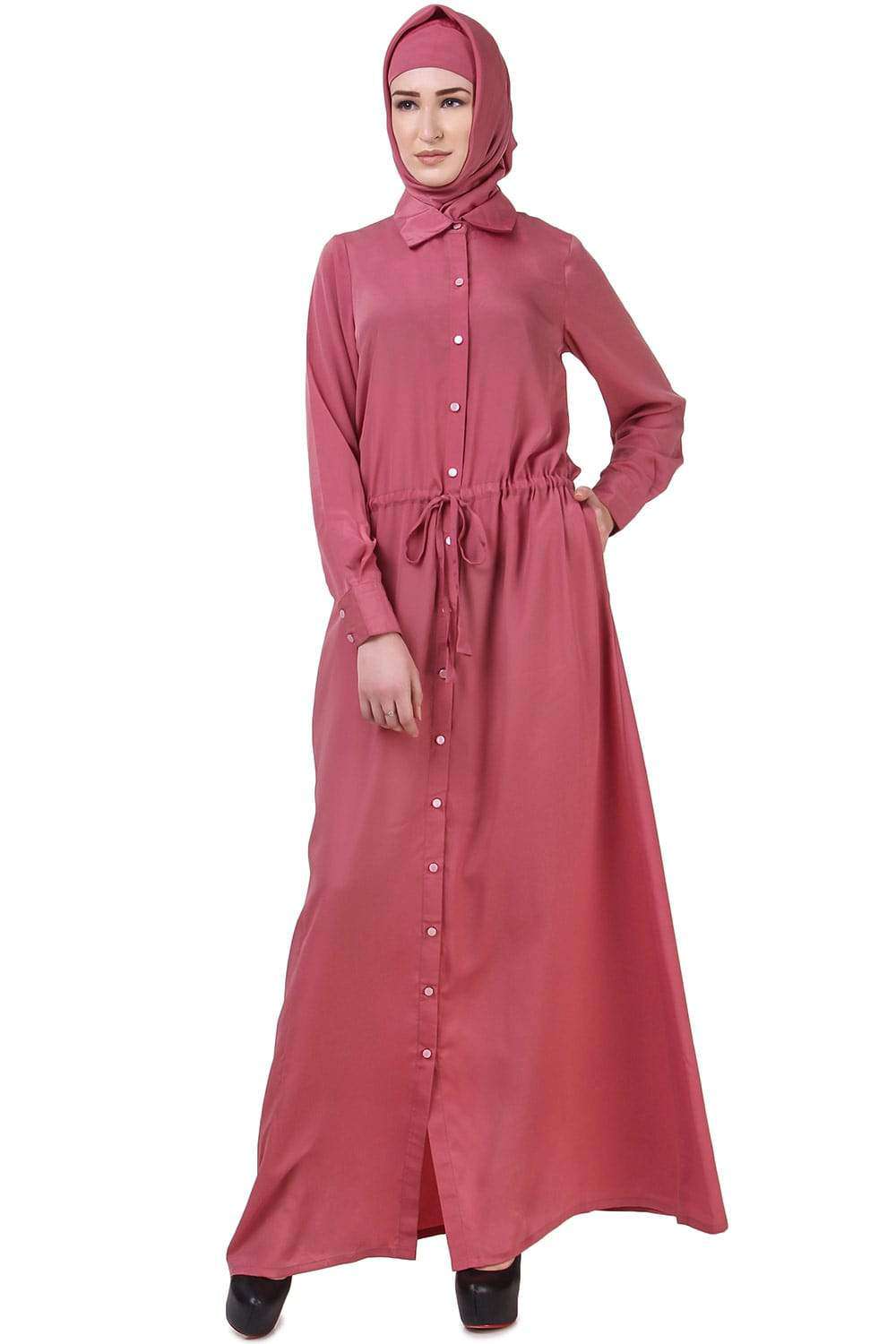 Elegant Ayaat Abaya - Modest Muslim Dress for Women - Perfect for Prayer, Eid, and Special Occasions