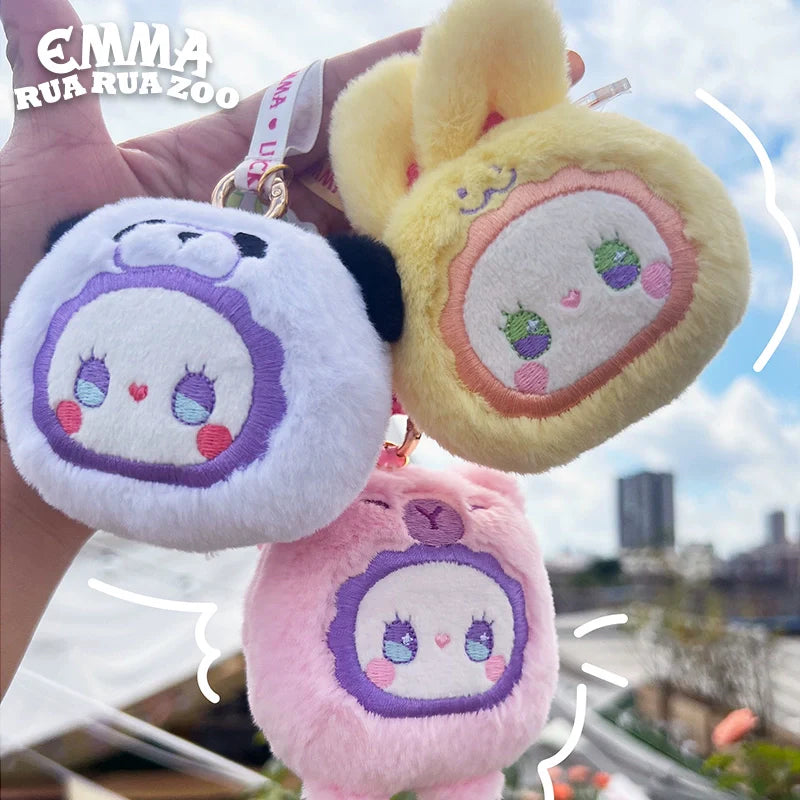 EMMA Sachet Plush RUA RUA ZOO Series Blind Box - Cute Collectible Stuffed Animals for Kids & Adults | Perfect for Gifts, Home Decor, and Kawaii Collections
