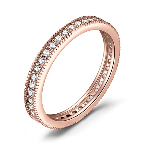 6-1 Rose Gold Plated Eternity