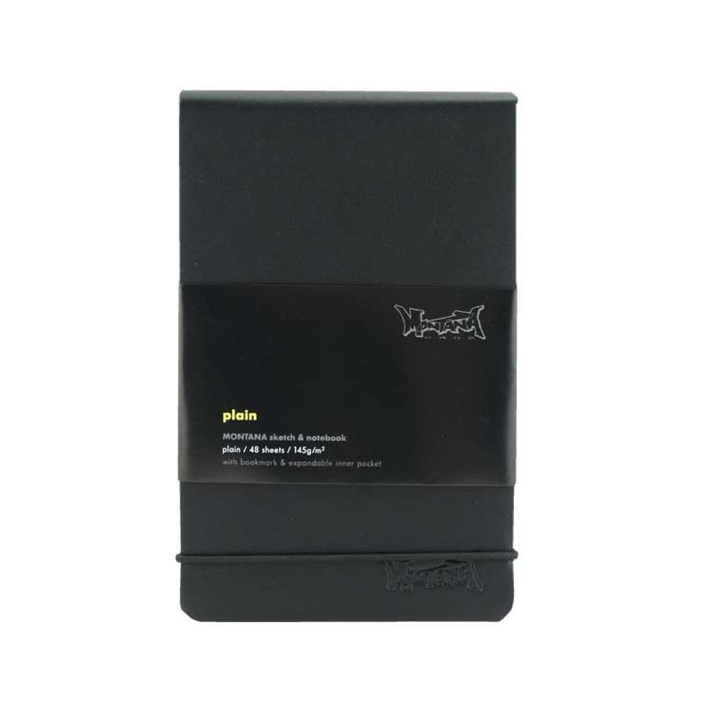 Montana Black Sketch Book 3.5X5.5 Inches - Premium Portable Drawing Notebook for Artists, Students & Travelers - Perfect for Sketching, Doodling & Note Taking On The Go