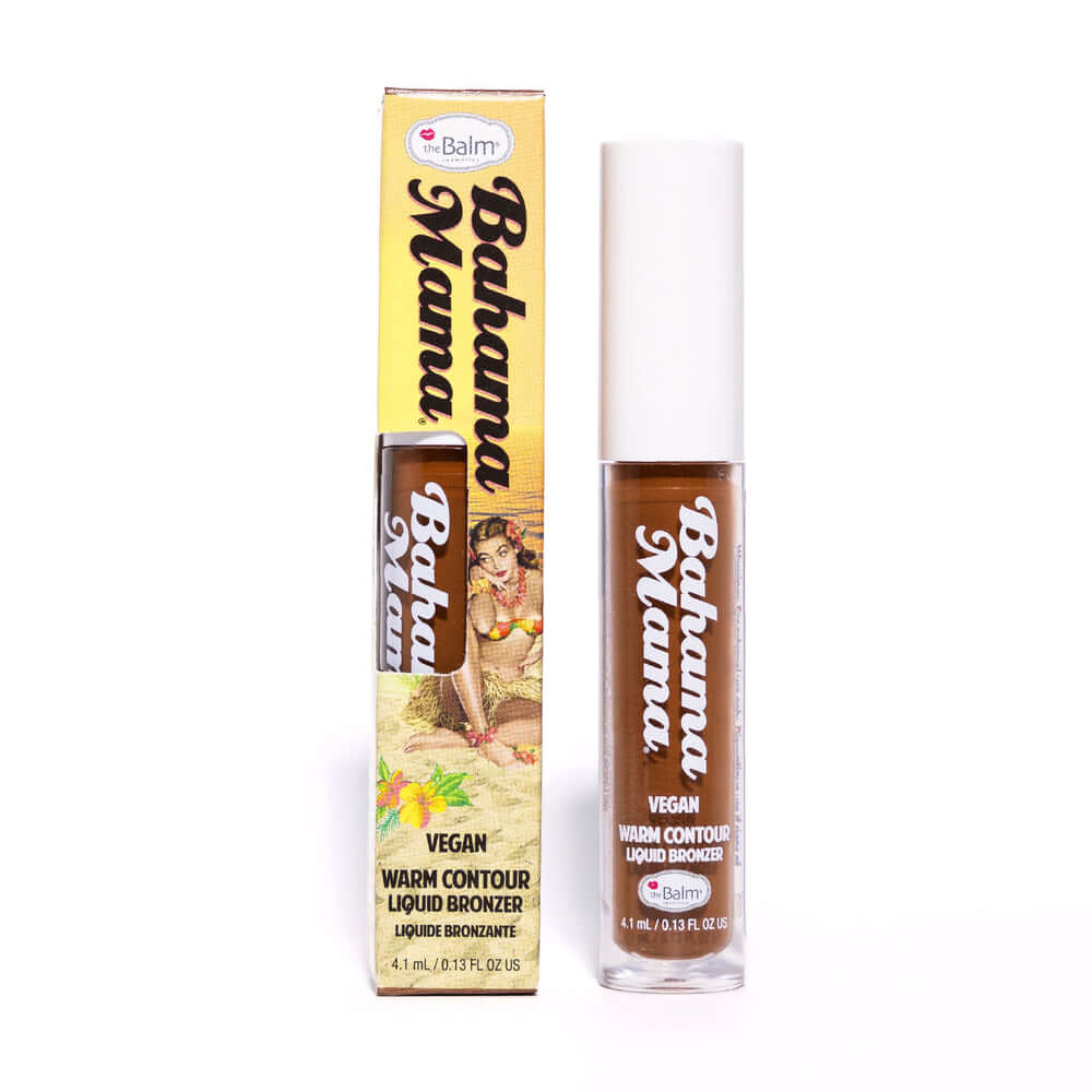 The Balm Cosmetics Bahama Mama Liquid Bronzer - Natural Sun-Kissed Glow for All Skin Tones | Perfect for Summer Makeup & Contouring | Cruelty-Free & Vegan