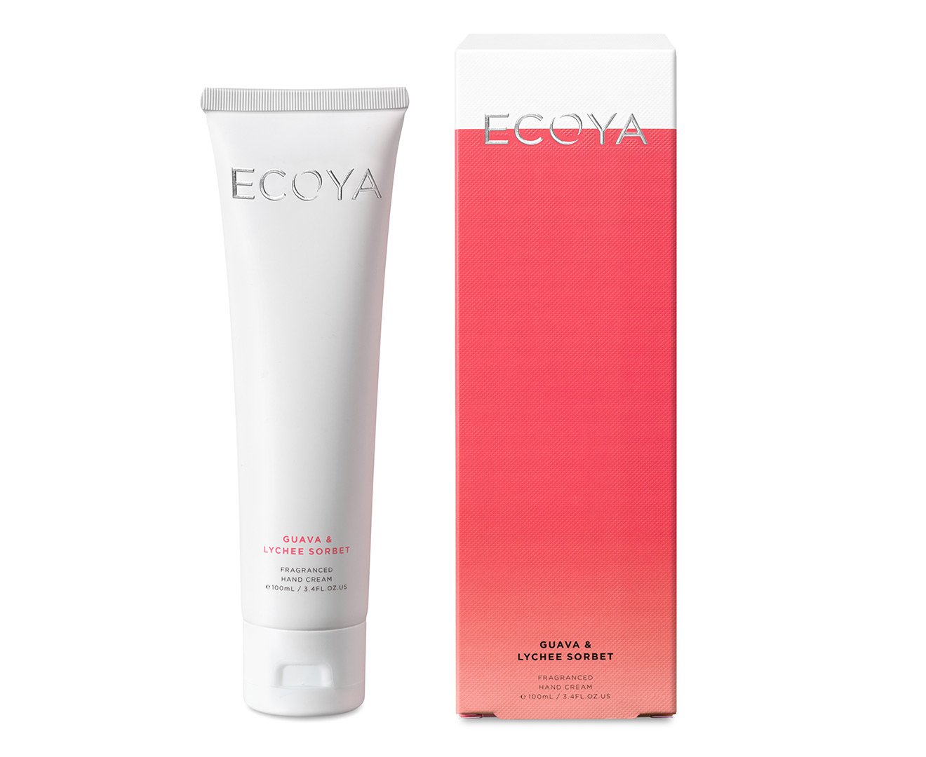Best Hand Cream for Dry Skin - Guava & Lychee Scented Moisturizer | Natural Hydration for Soft Hands | Perfect for Winter Care, Office Use & Gift Giving