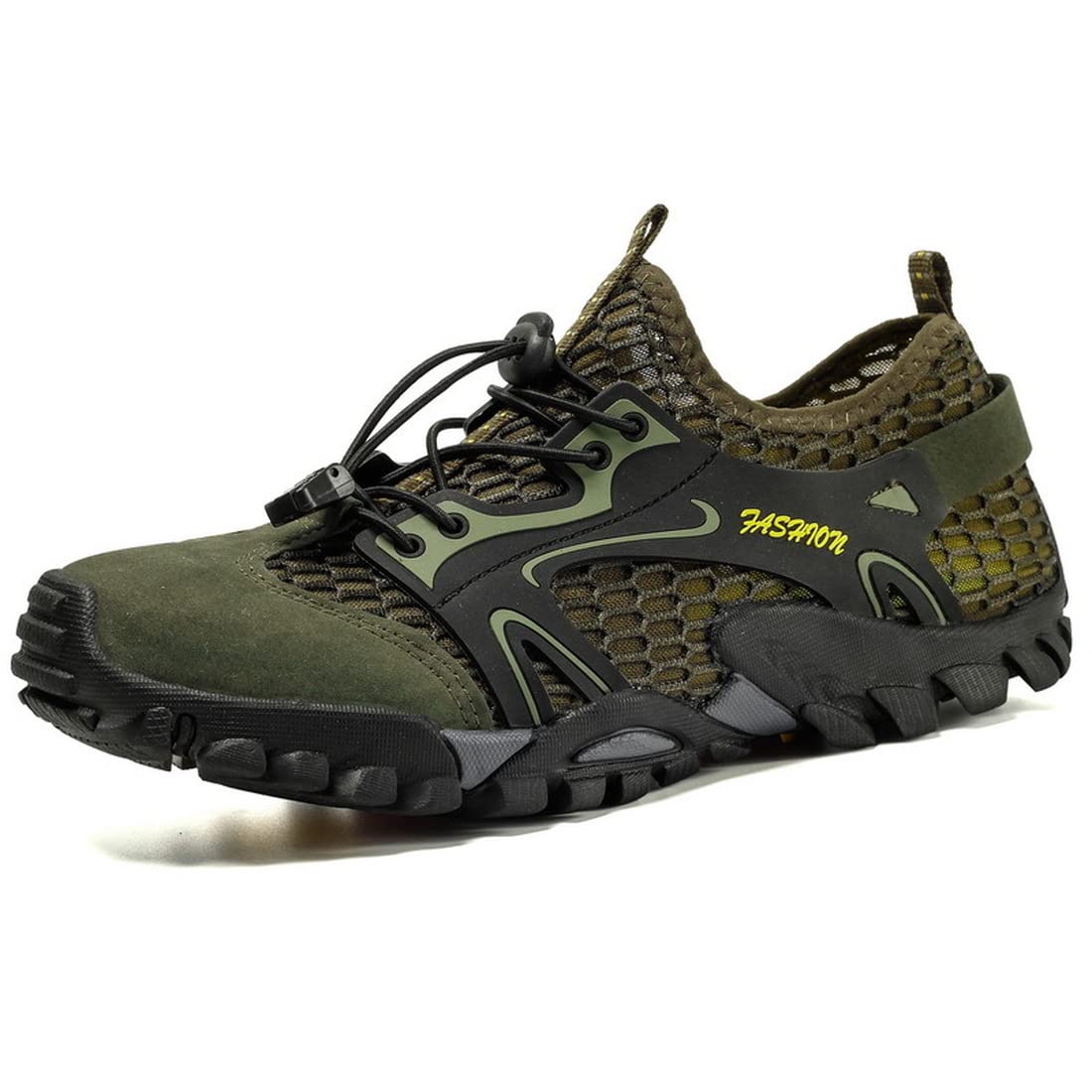 Men's Lightweight Breathable Water Shoes for Hiking, Beach, and Water Sports | Perfect for Outdoor Adventures, Swimming, and Kayaking