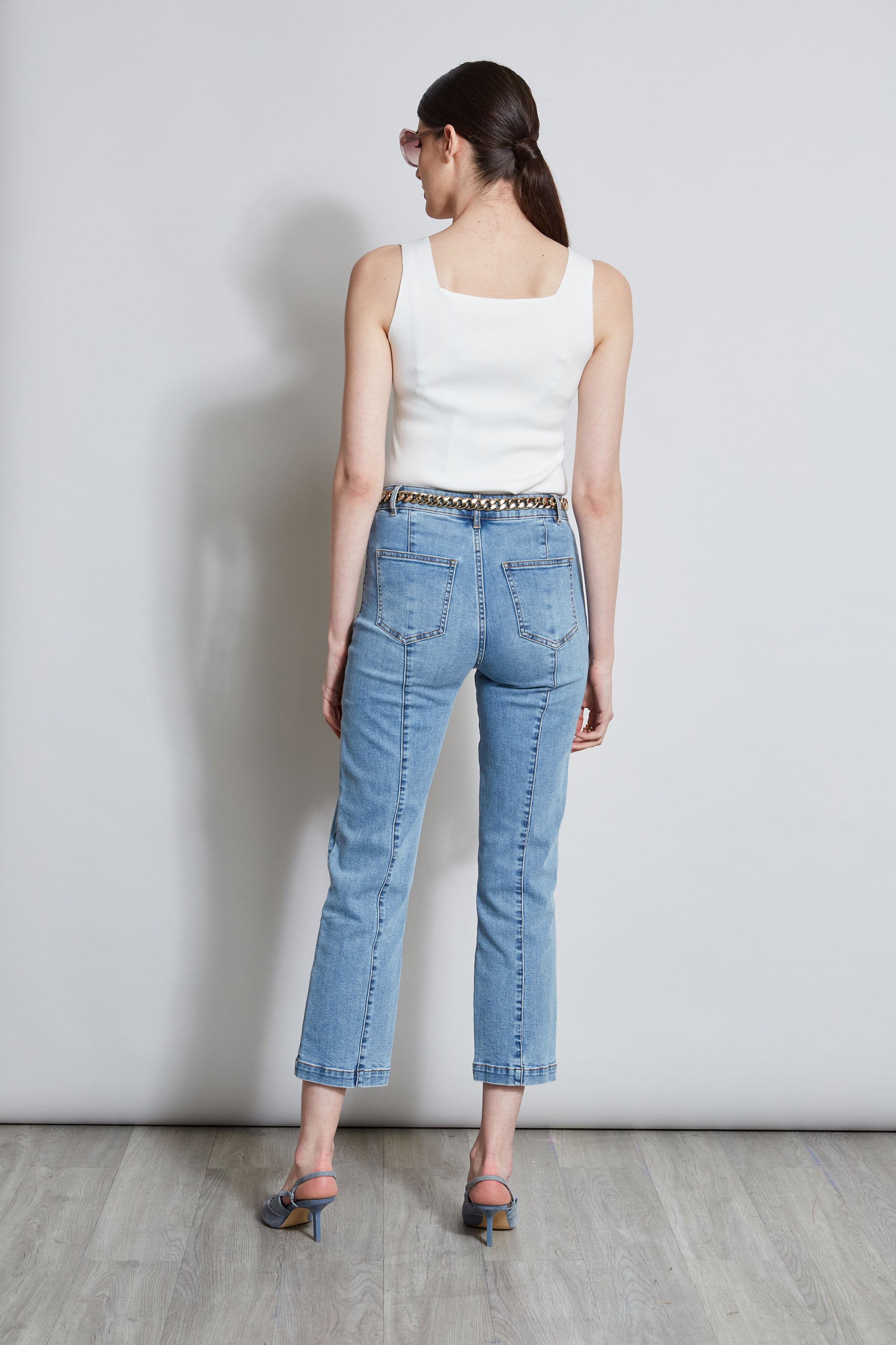 Rib Detail Sweater Tank Top for Women - Soft Knit Casual Summer Layering Piece | Perfect for Beach Outings, Date Nights & Office Wear