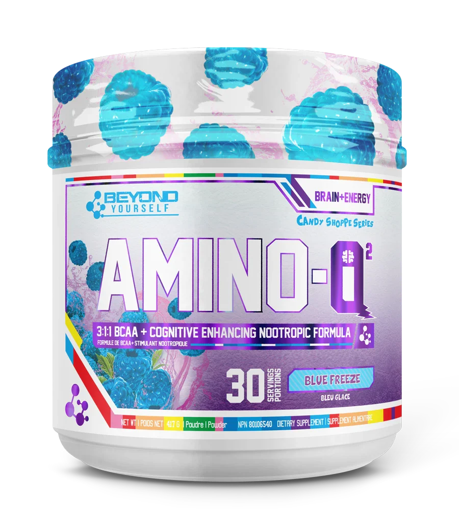 Beyond Yourself AMINO IQ2 417g - Premium Amino Acid Supplement for Muscle Recovery & Cognitive Function - Ideal for Athletes, Gym Enthusiasts & Focus Support