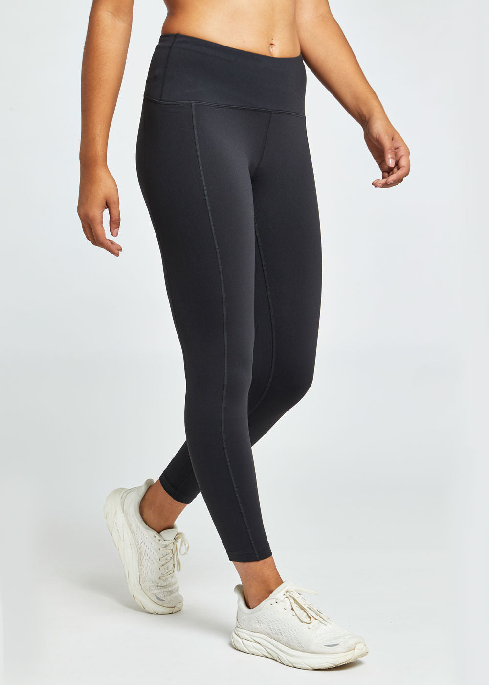 Mo Women's High-Waisted 7/8 Running Tights - Breathable Workout Leggings for Yoga, Gym & Outdoor Jogging