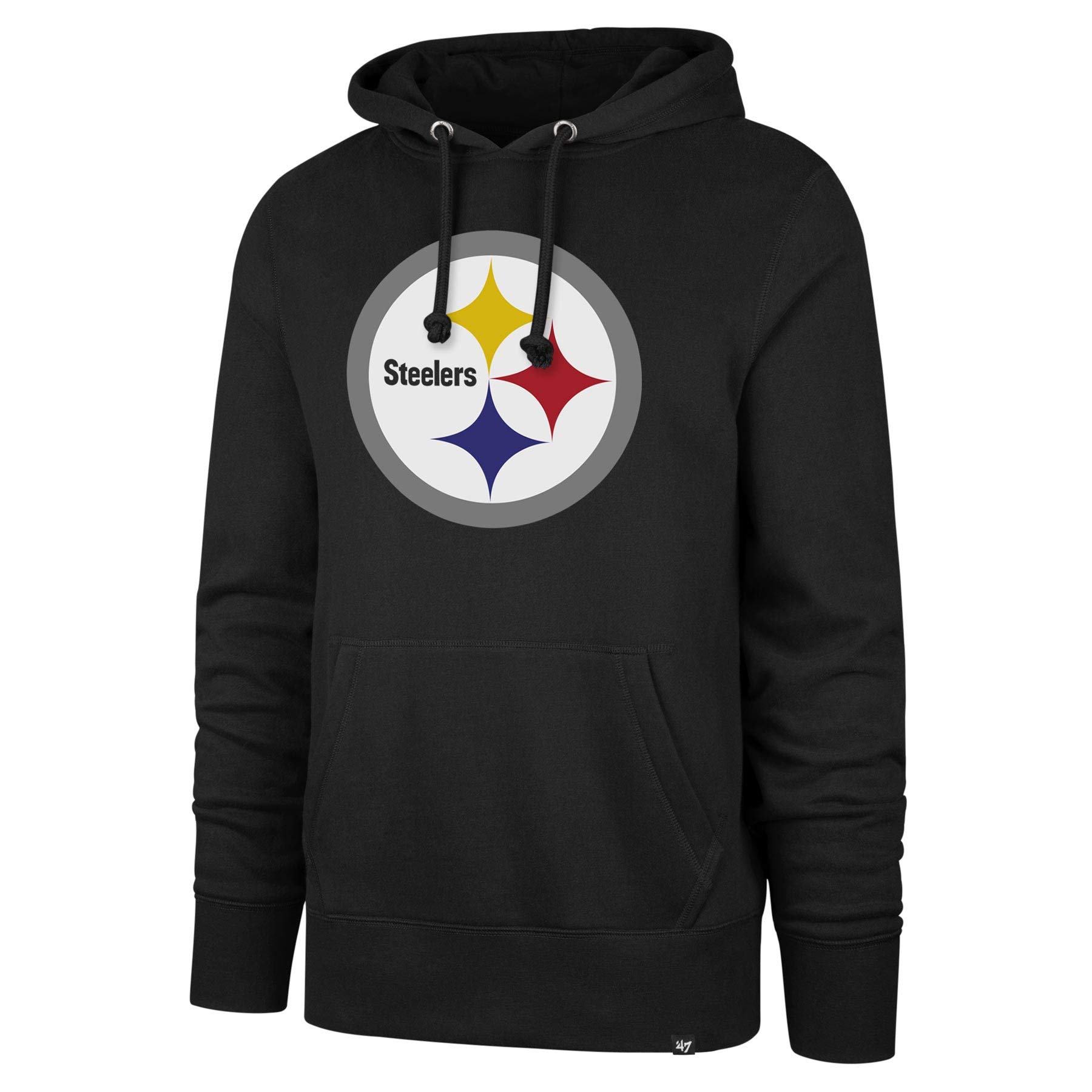 Pittsburgh Steelers NFL '47 Imprint Headline Hoodie - XX-Large, Black, Officially Licensed NFL Apparel - Perfect for Game Day, Tailgating & Casual Wear