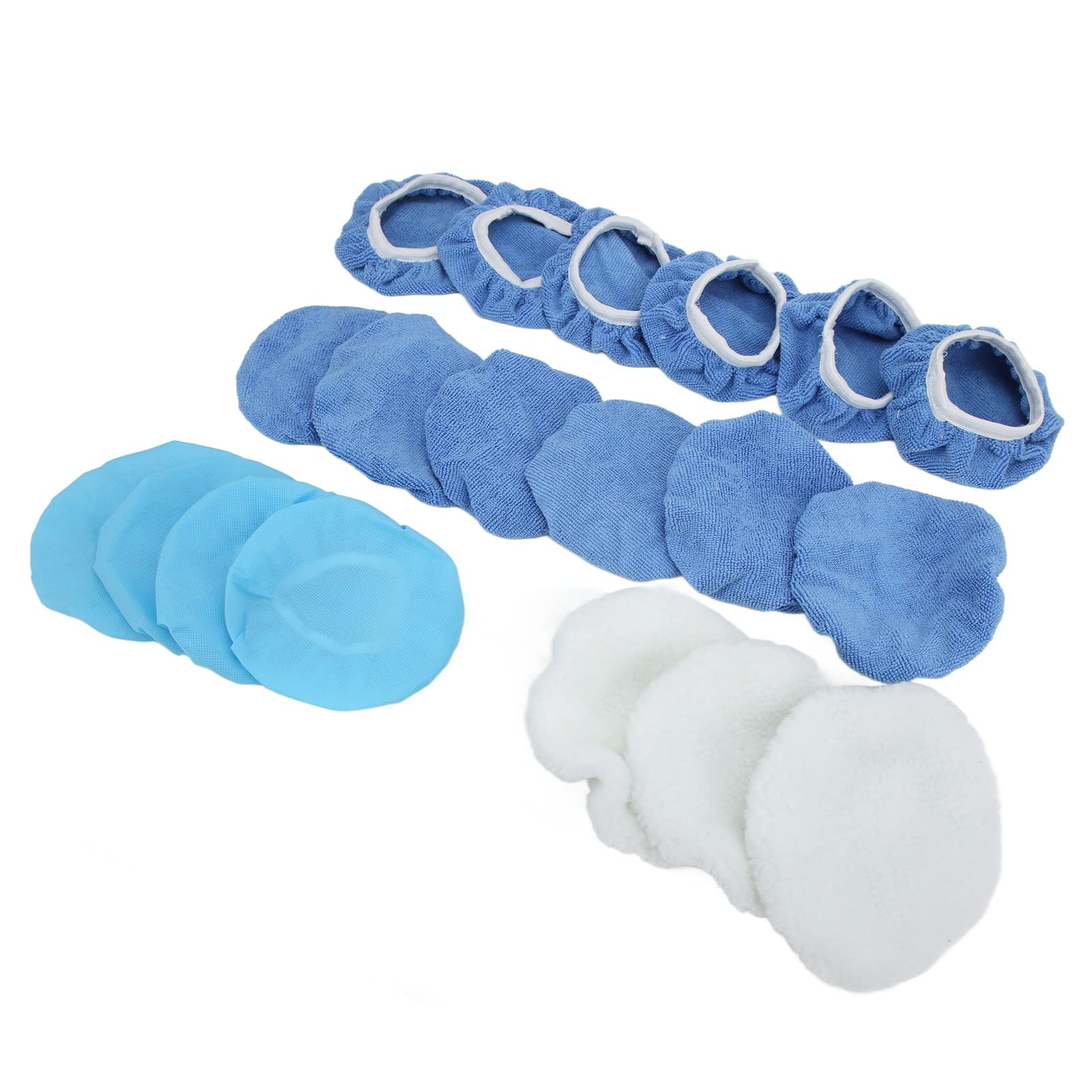Soft Microfiber Antiscratch Polishing Pads (20-Pack) - Kitchen & Furniture Care