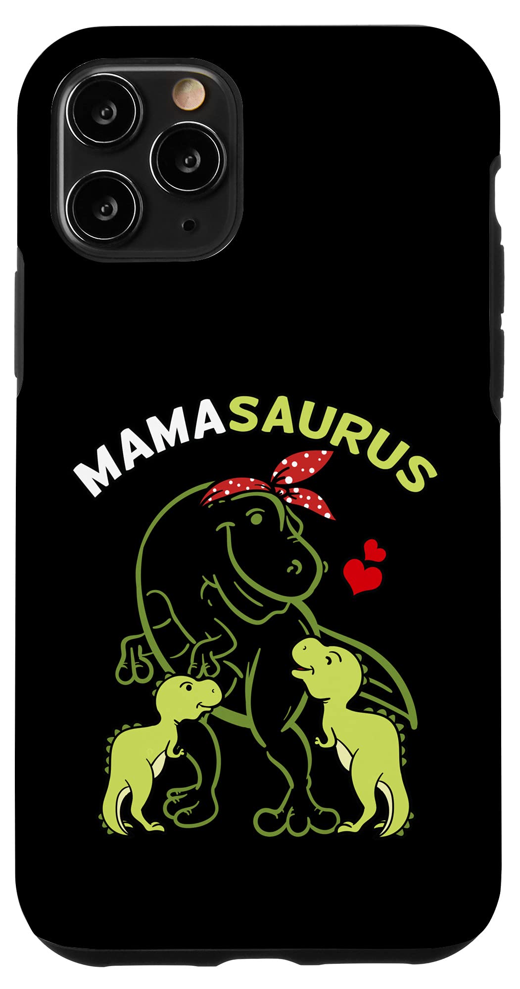iPhone 11 Pro Case - Mamasaurus Rex Dinosaur Design, Shockproof Protective Cover for Mother's Day Gift | Perfect for Everyday Use, Work & Travel